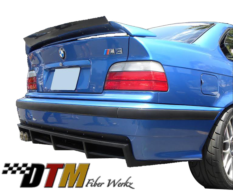 BMW E36 M3 DTM Style Rear Diffuser [FRP or CFRP]